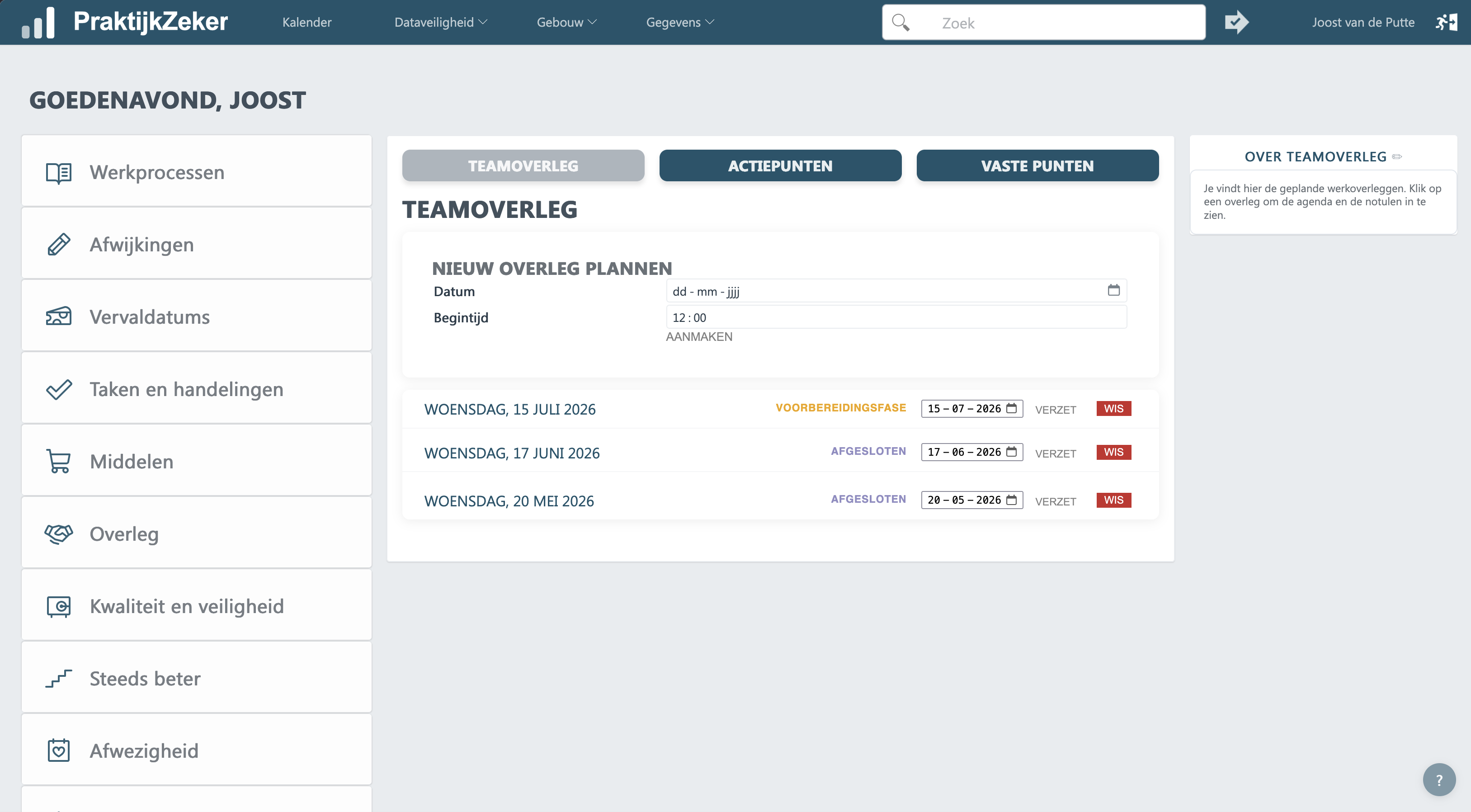 Teamoverleg